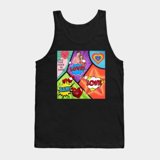 all you need is love Tank Top